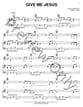 Give Me Jesus piano sheet music cover